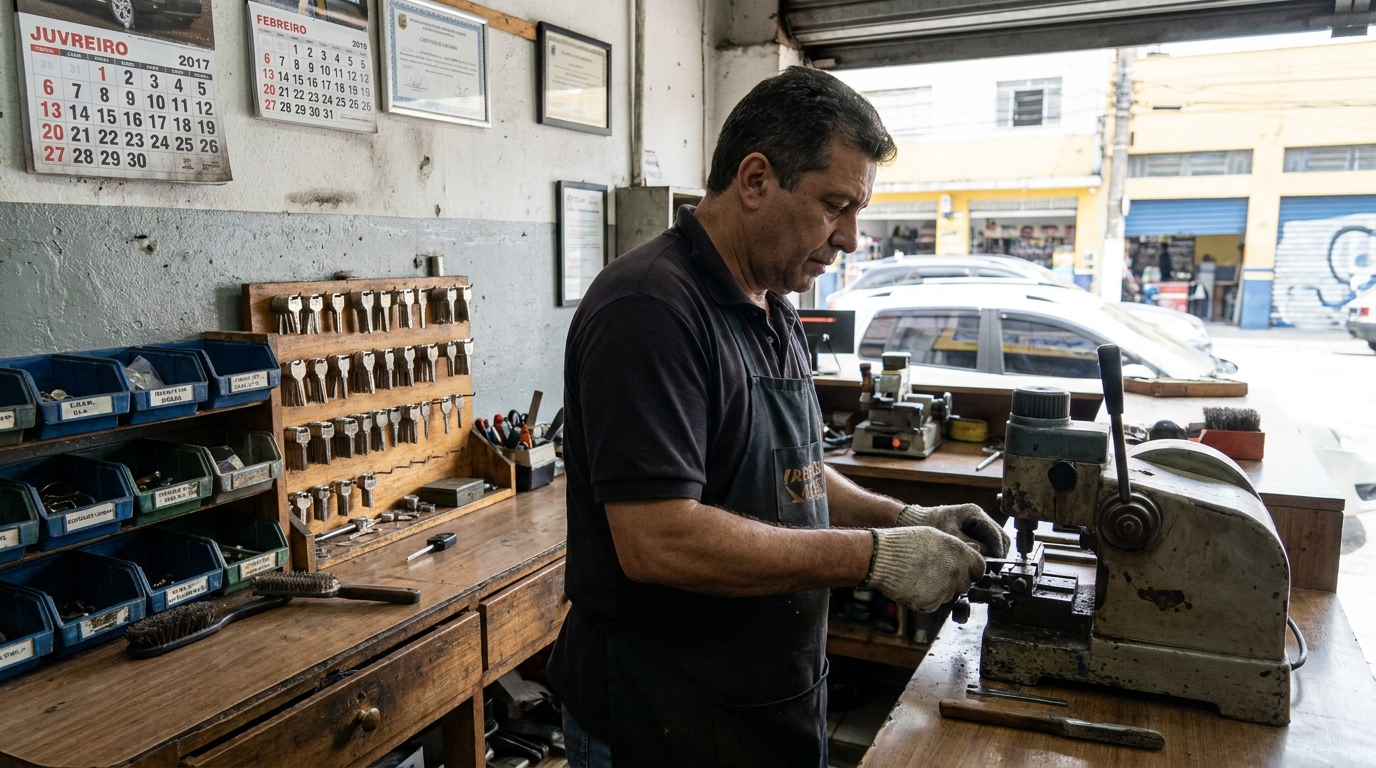 Confecção de Chave Automotiva perto de mim em São José do Rio Preto‑SP